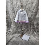 淺灰色幼童西裝禮服五件裝 ︱80-100尺碼 (購買價) KB047 淺灰色幼童西裝禮服五件裝 ︱80-100尺碼 (購買價) KB047