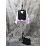 黑色燕尾禮服|幼童西裝禮服五件裝 (80-100尺碼) (購買價) KB051 黑色燕尾禮服|幼童西裝禮服五件裝 (80-100尺碼) (購買價) KB051