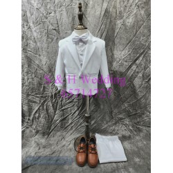 童裝純白色西裝禮服五件裝，1至3歳幼童 (購買價) KB053