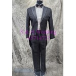 黑色燕尾禮服|中童西裝禮服五件裝 150-160尺碼 (購買價) KB054 黑色燕尾禮服|中童西裝禮服五件裝 150-160尺碼 (購買價) KB054