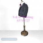 男童裝黑色西裝禮服花仔衫五件裝 100-160 尺碼 (購買價) KB077