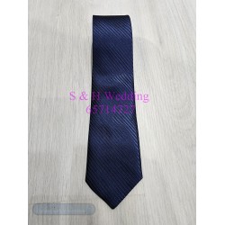 男士領帶- 藍色斜紋｜大量現貨 (全新購買價) MA055