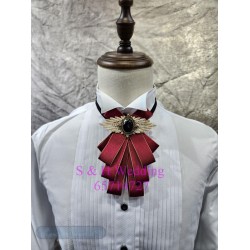紅色蝴蝶結BOW TIE. 男士特色煲呔，宴會領結. 閃石bowtie (購買價) MA070