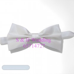 男士煲呔，領結. 純白色bowtie (購買價) MA160