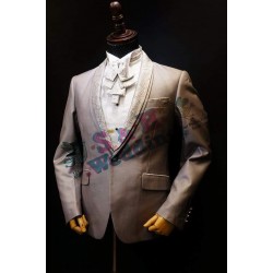 銀灰色男士西裝禮服一套 MT017 (租用或購買) 
