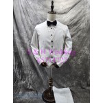白色禮服.黑色尖領男士宴會禮服五件裝 MT058 (租用或購買) 白色禮服.黑色尖領男士宴會禮服五件裝 MT058 (租用或購買)